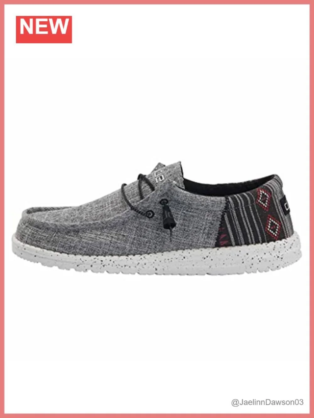 Lightweight Elastic Lace Pull-On Loafers Machine Washable